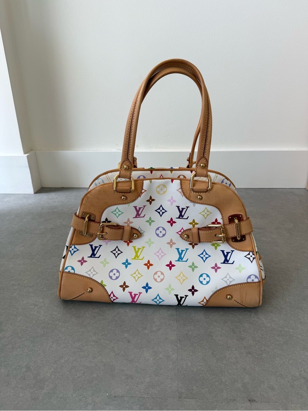 Louis Vuitton Multicolor Monogram White & Claudia bag